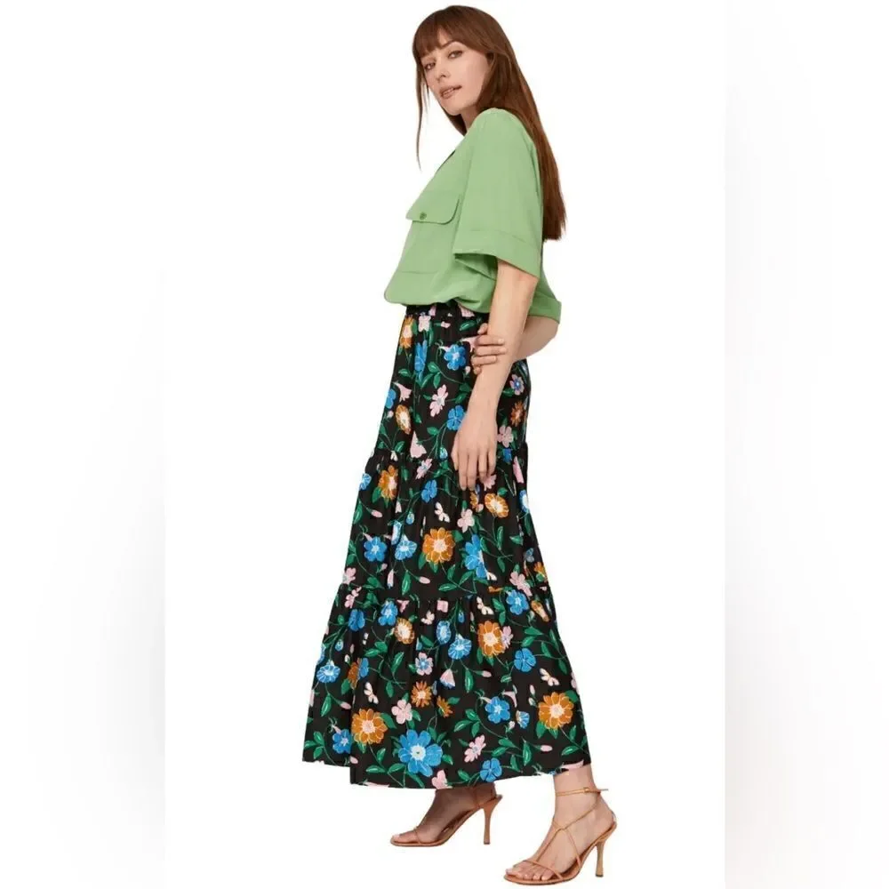 Kate Spade New York Floral Garden Skirt Size Small
